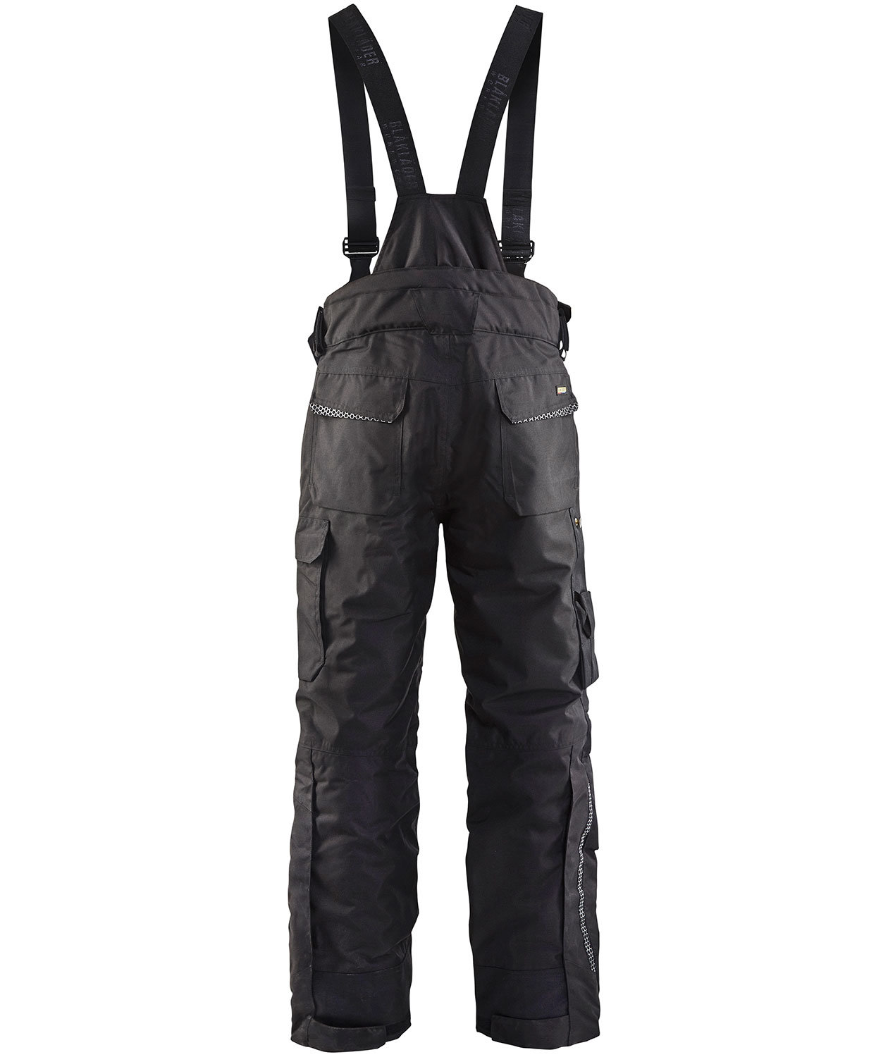 Bl&aring;kl&auml;der vinterbyxa m. h&auml;ngslen X1810, Svart, large image number 2