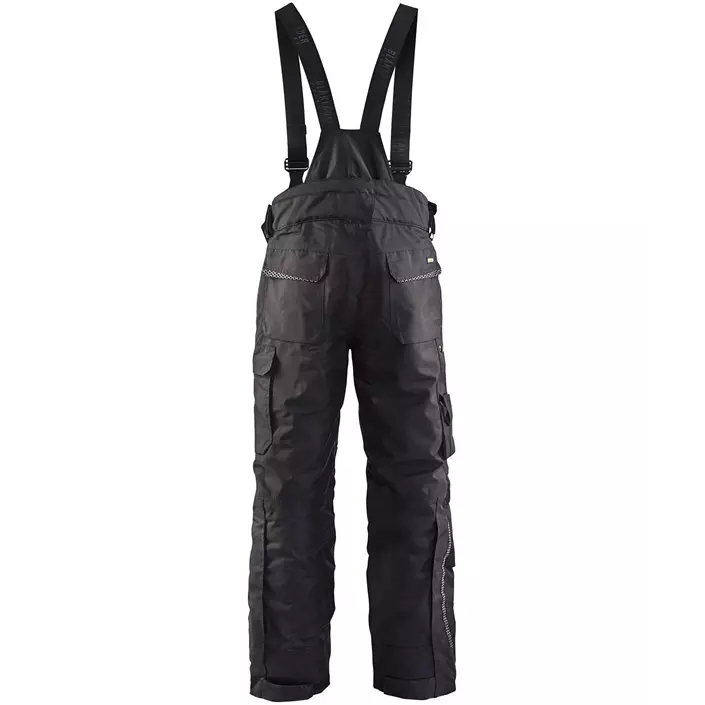 Blåkläder Winter trousers w. braces X1810, Black, large image number 2