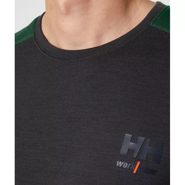 Helly Hansen Lifa singlet with merino wool, Green, large image number 4