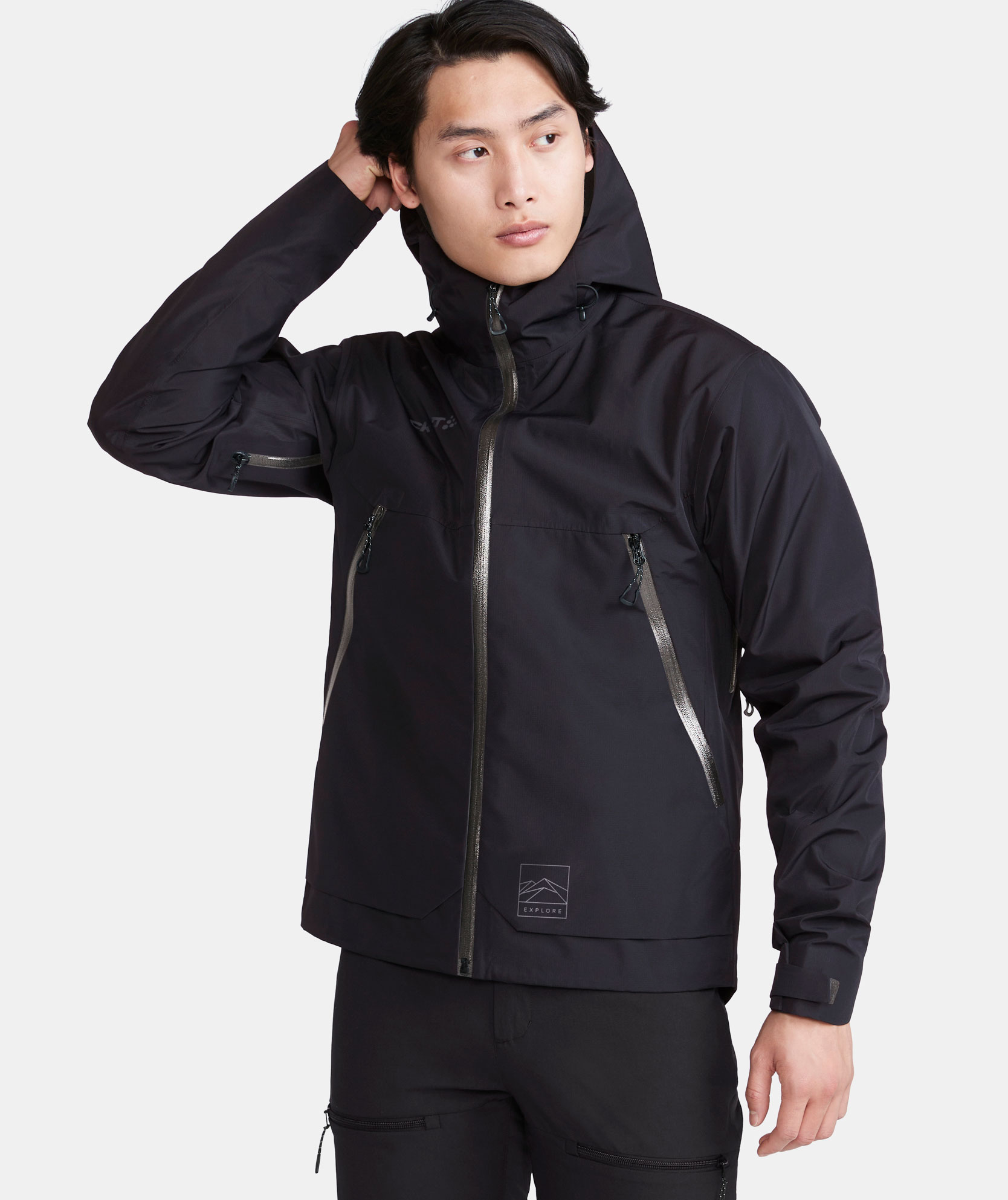 Craft ADV Explore Shell jacket, Black