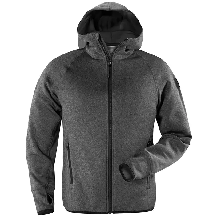 Fristads Outdoor Calcium stretch hoodie, Antracitgrå, large image number 0