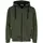 HEROCK Otis hættetrøje med lynlås, Dark khaki, Dark khaki, swatch