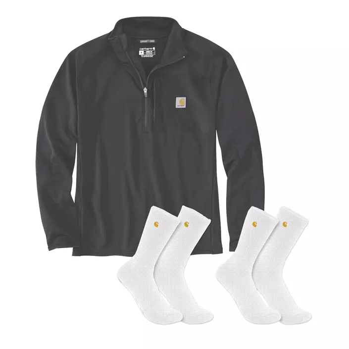 Carhartt midlayer og 2-pak strømper, , large image number 0