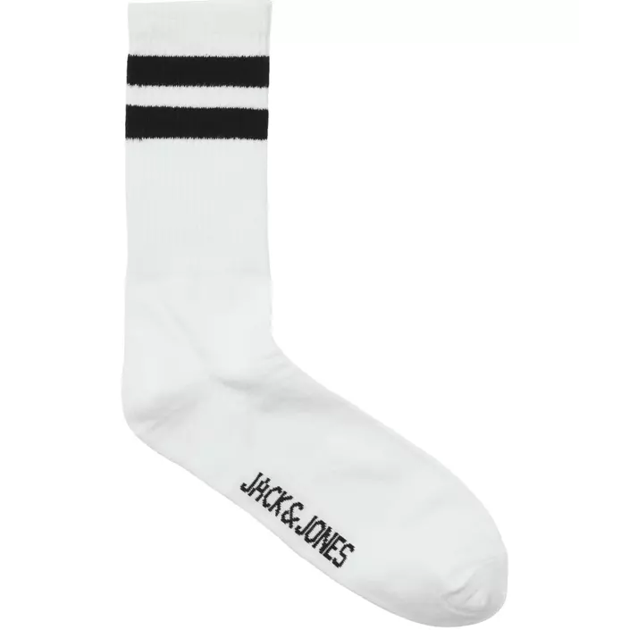 Jack & Jones JACTRAVIS 3-pack tennis socks, White, White, large image number 1