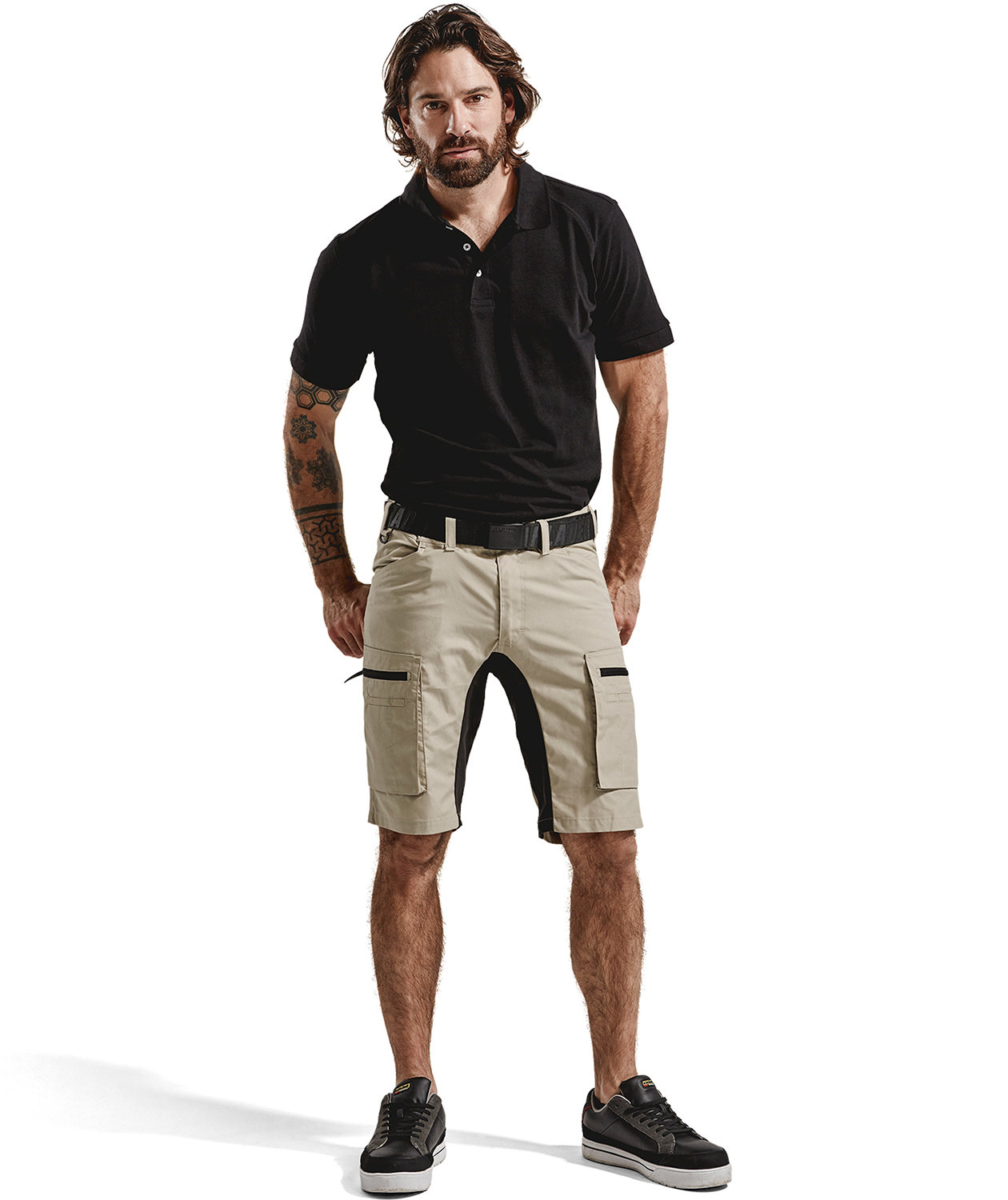 Bl&aring;kl&auml;der Unite arbejdsshorts