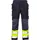 Fristads Flamestat craftsman trousers 2074, Hi-vis yellow/Marine blue, Hi-vis yellow/Marine blue, swatch