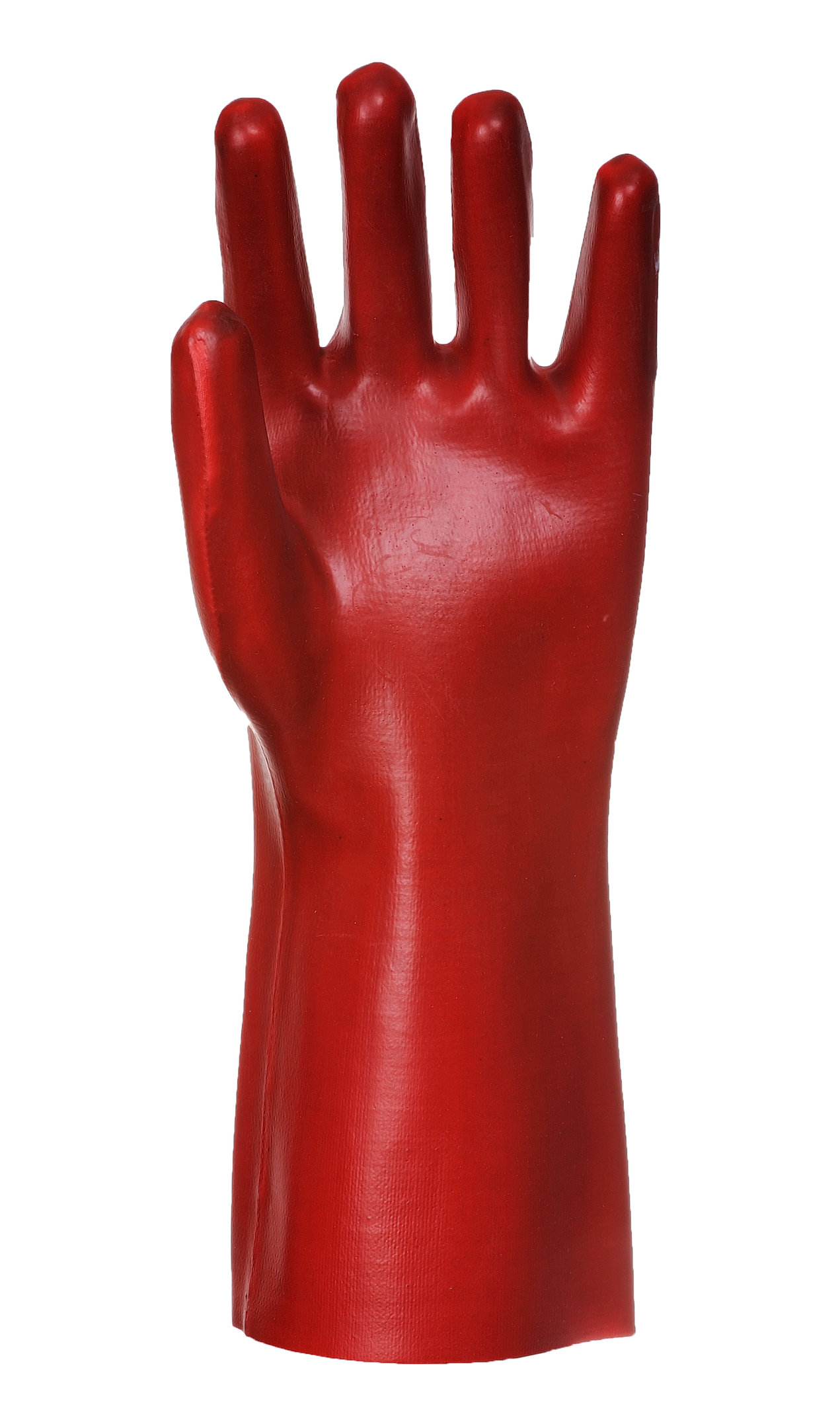 Portwest A435 PVC protection gloves, 35 cm, Red, Red, large image number 2