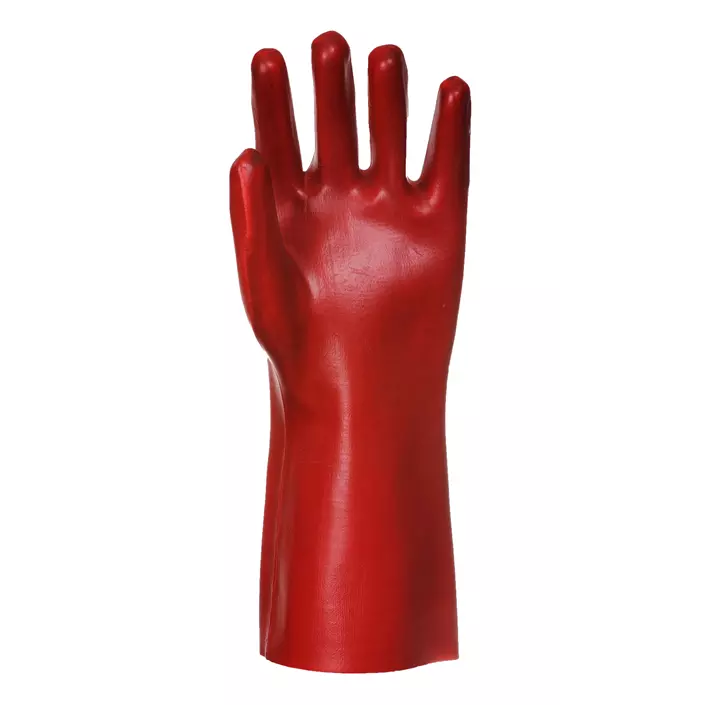 Portwest PVC protection gloves, 35 cm, Red, Red, large image number 2