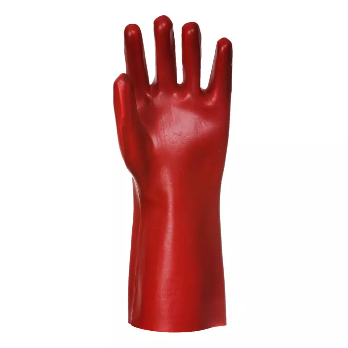 Portwest PVC protection gloves, 35 cm, Red, Red, large image number 2