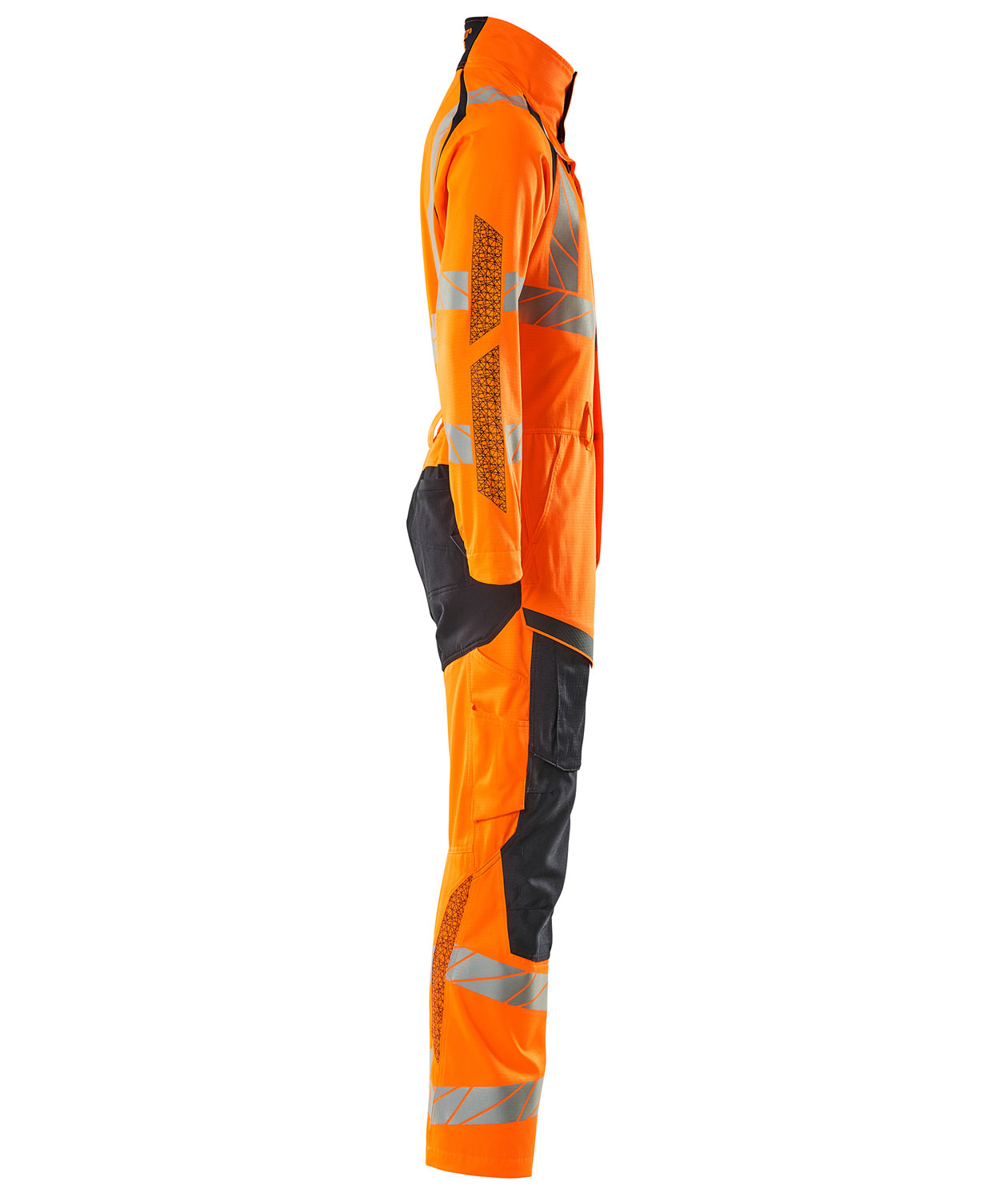 Mascot Accelerate Safe coverall, Hi-Vis Orange/Dark Marine, large image number 3