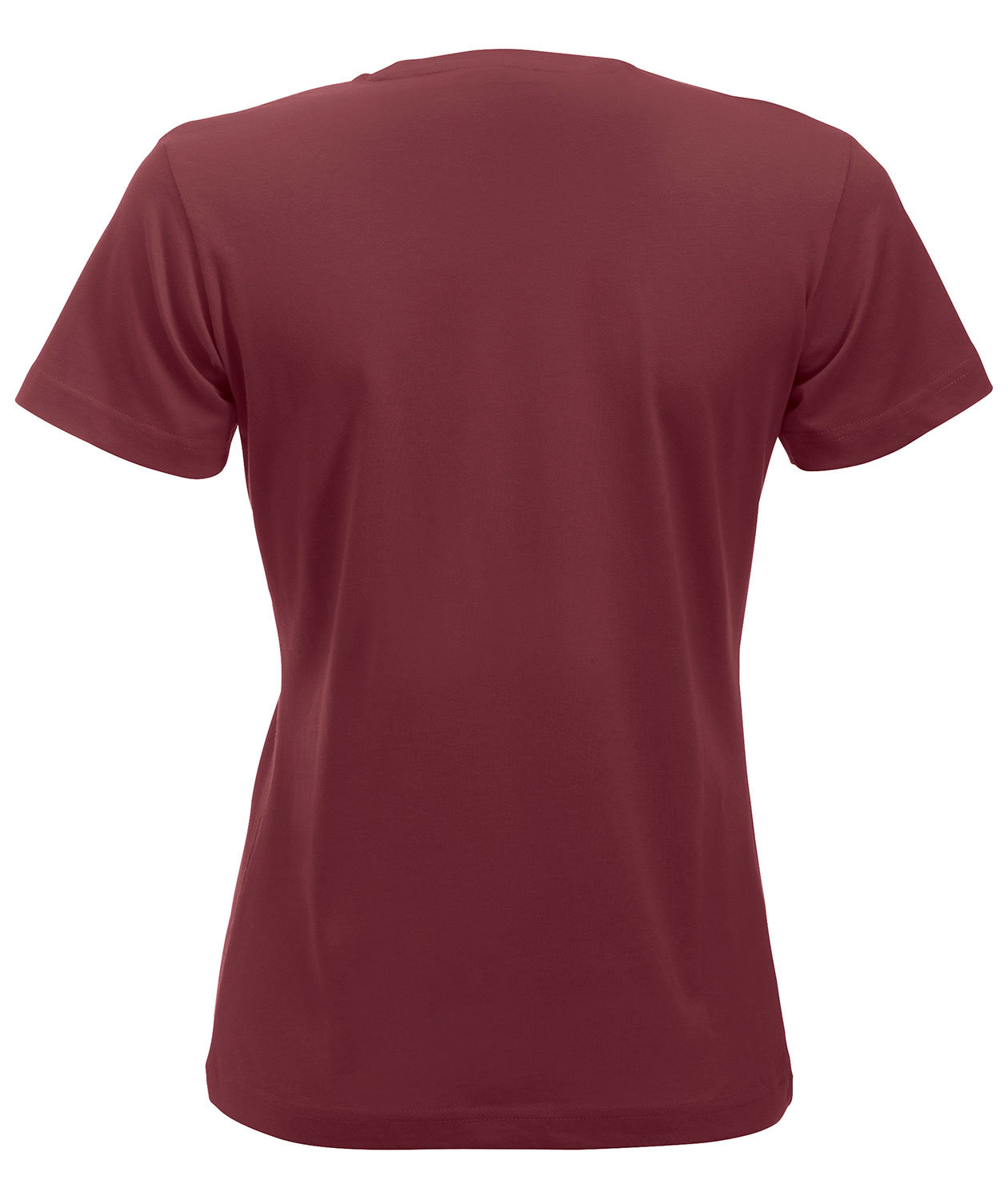 Clique New Classic dame T-skjorte, Bordeaux, large image number 2