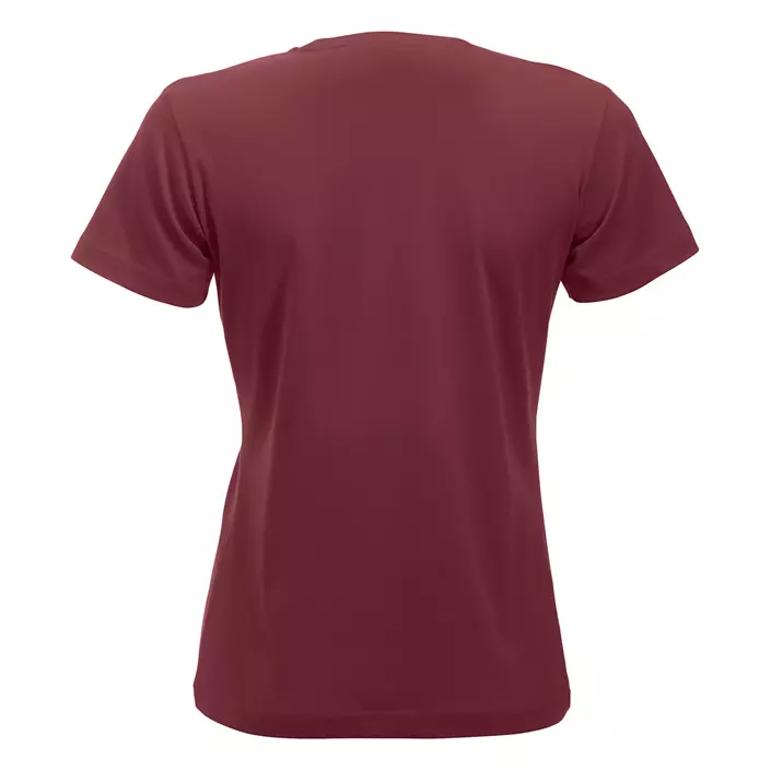 Clique New Classic dame T-shirt, Bordeaux, large image number 2
