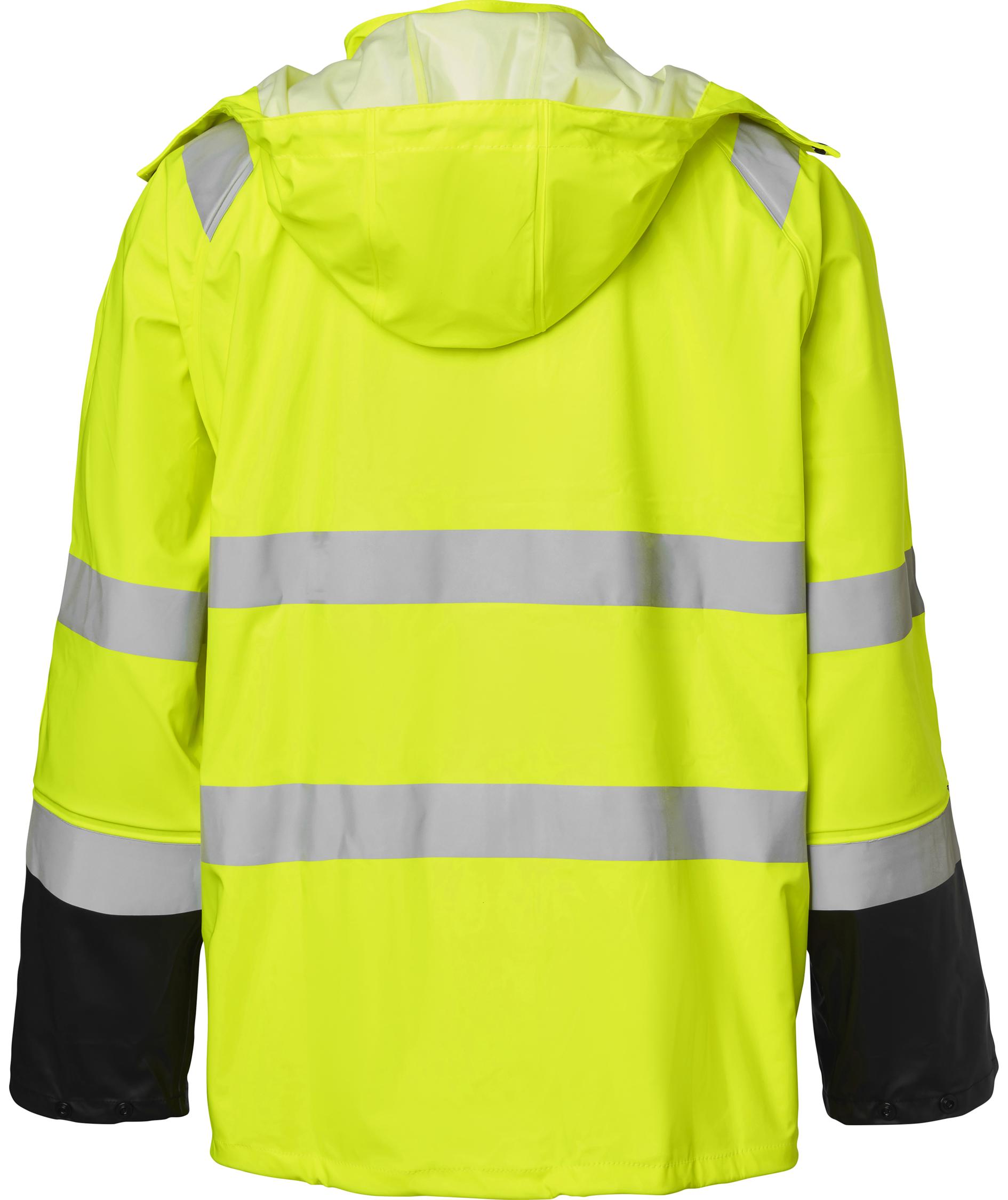 Top Swede rain jacket 180, Hi-vis Yellow/Black, large image number 1