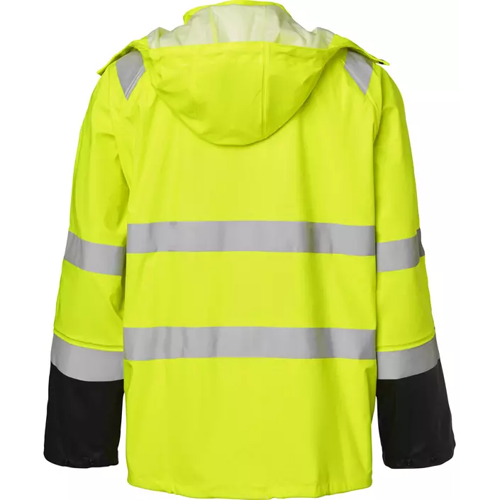 Top Swede rain jacket 180, Hi-vis Yellow/Black, large image number 1