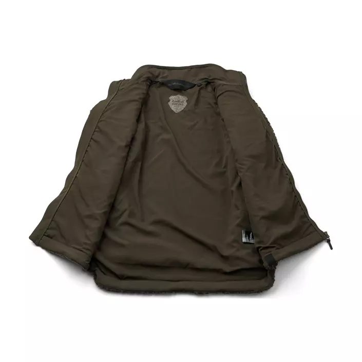 Northern Hunting Halfdan fibre pile jacket, Dark Green, large image number 4