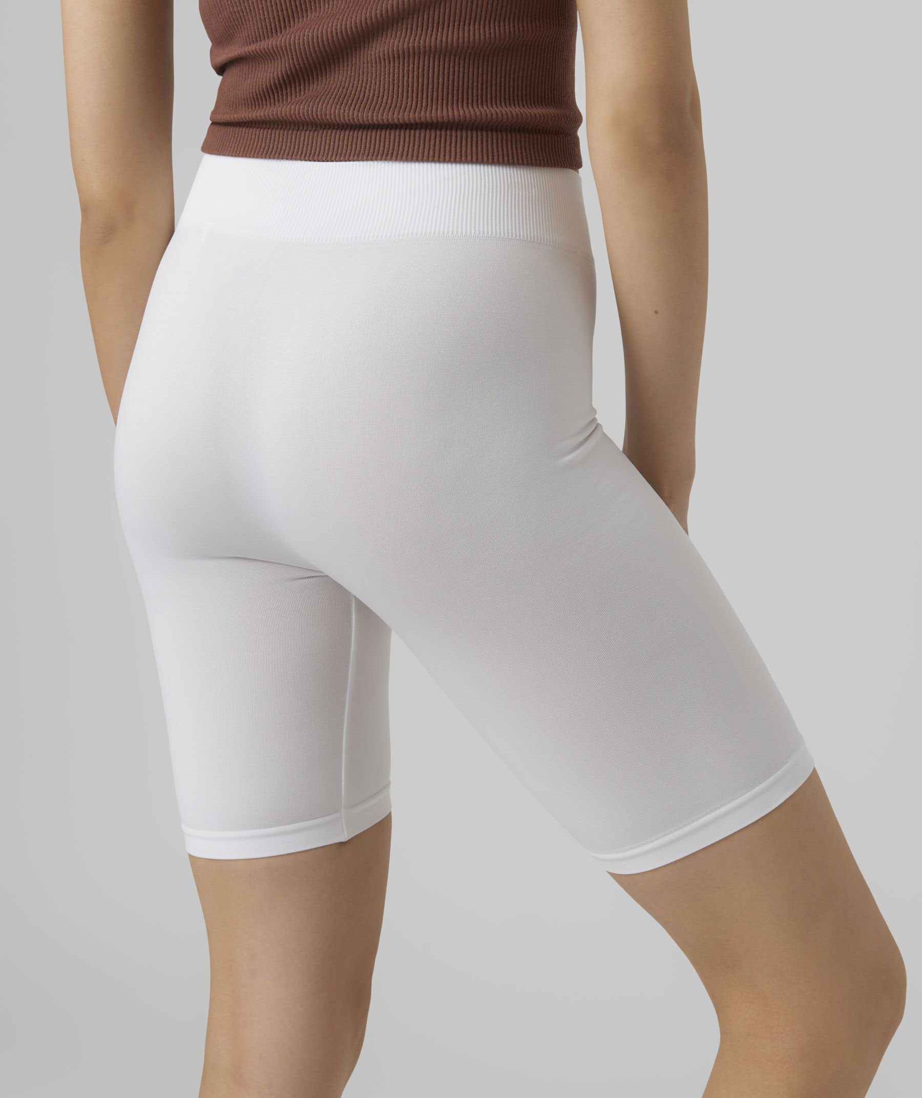 Vero Moda VMJACKIE women's seamless inner shorts, Snow White, large image number 4