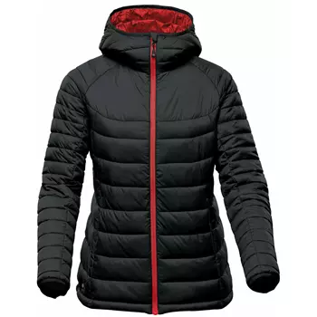 Stormtech Stavanger women's thermal jacket, Black/Red