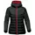 Stormtech Stavanger women's thermal jacket, Black/Red, Black/Red, swatch