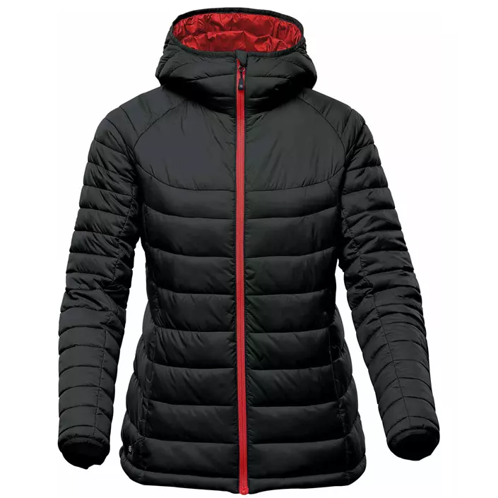 Stormtech Stavanger women's thermal jacket, Black/Red, large image number 0