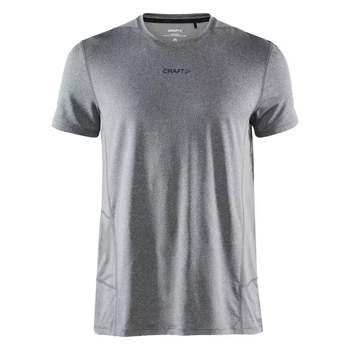 Craft Essence T-shirt, Mørkegrå Melange, large image number 0
