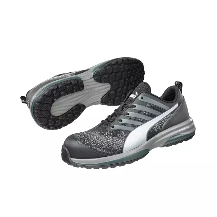 Puma Charge Low safety shoes S1P, Black/White, large image number 0