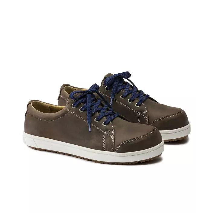 Birkenstock QS 500 safety shoes S3, Brown, large image number 3