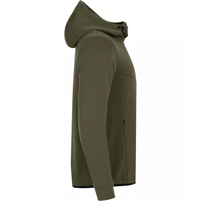 Clique Hayden Hoody Full Zip hoodie med blixtlås, Fog Green, large image number 2