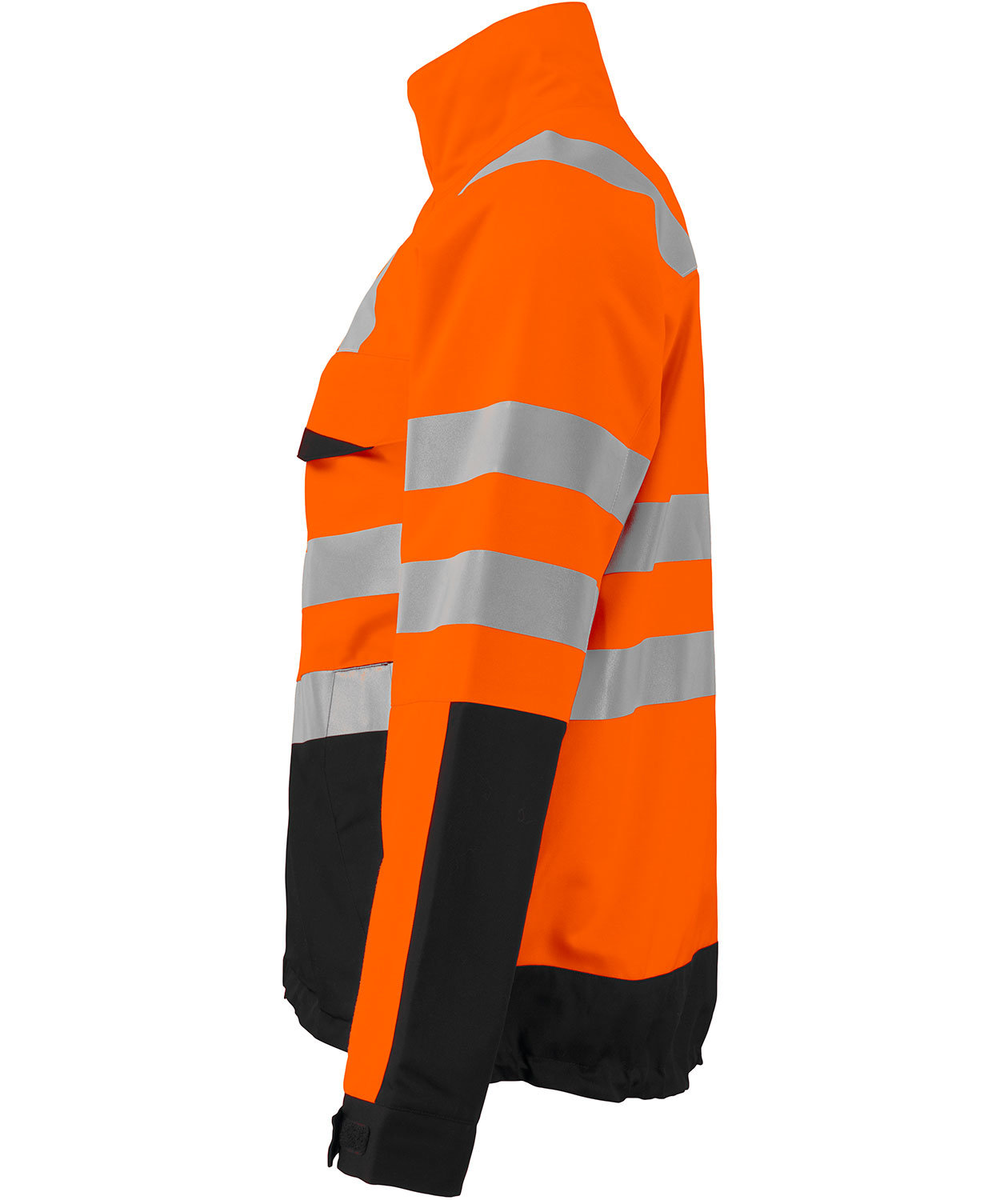 ProJob work jacket 6415, Hi-Vis Orange/Black, large image number 2