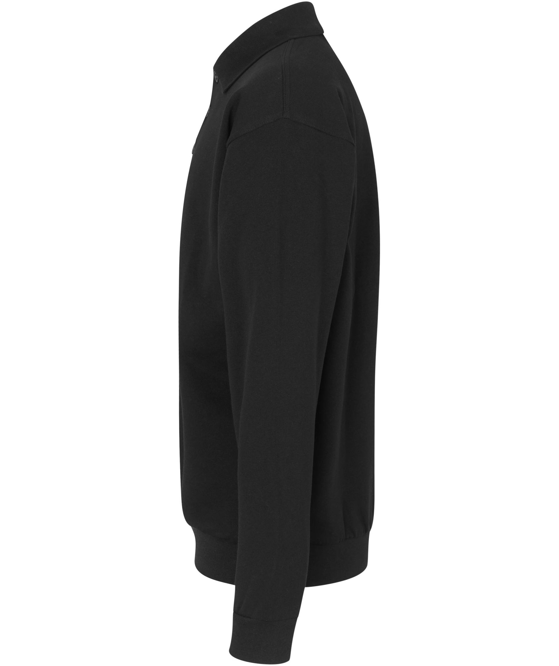 ID Game lang&aelig;rmet Polo T-shirt, Sort, large image number 2