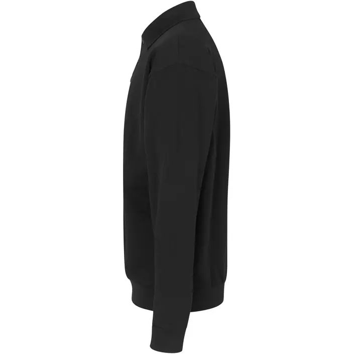ID Game long-sleeved Polo Sweatshirt, Black, large image number 2