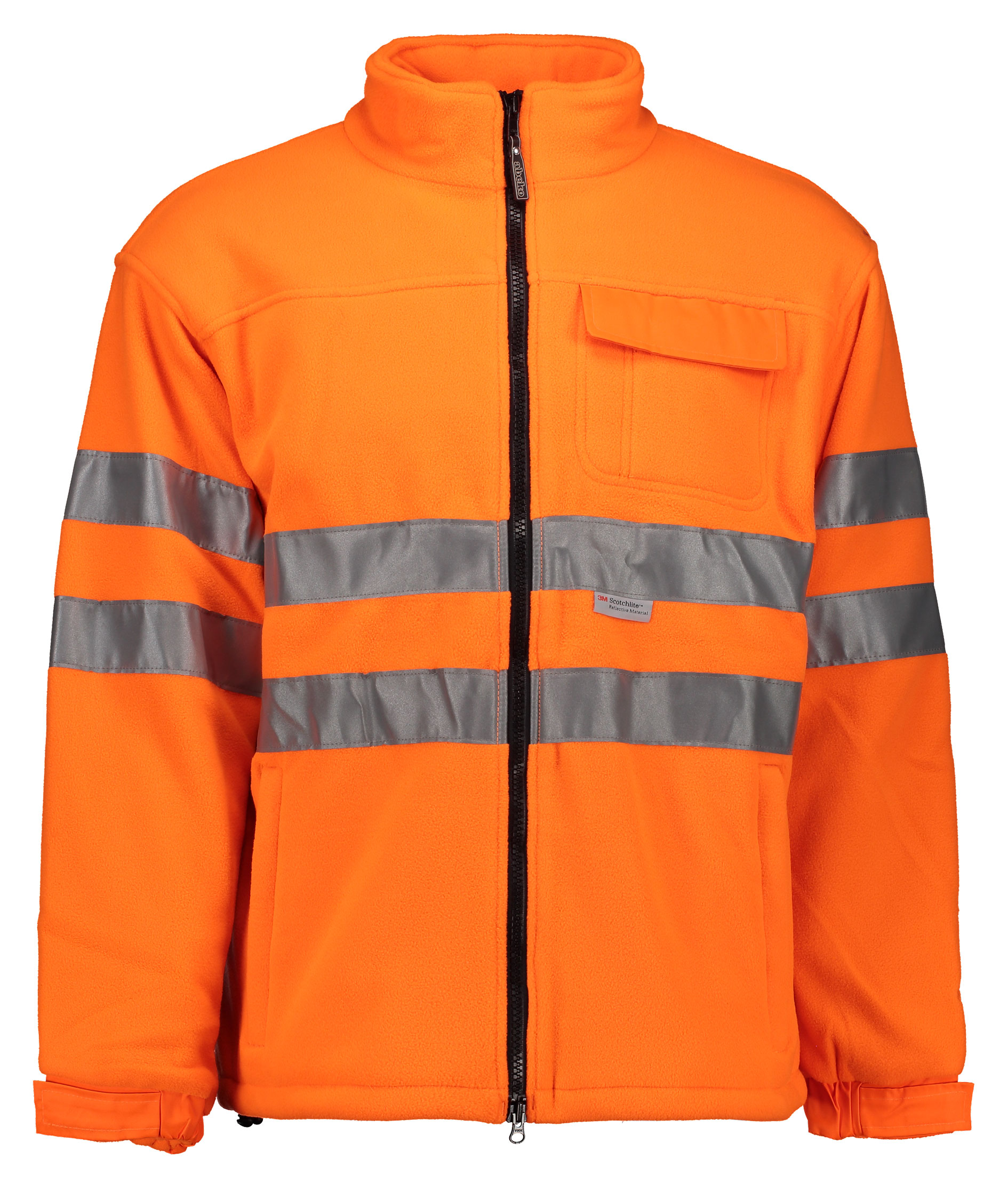 Ocean Buffalo fleece jacket, Hi-vis Orange