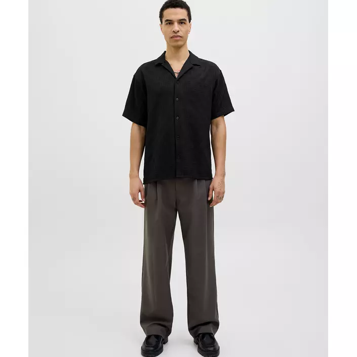 Jack & Jones JJEMATTEO RESORT kortärmad  skjorta, Black, large image number 6