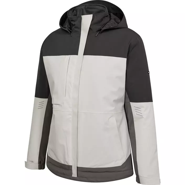 Engel Entire dame vinterjakke, Bone White/Anthracite Grey, large image number 5