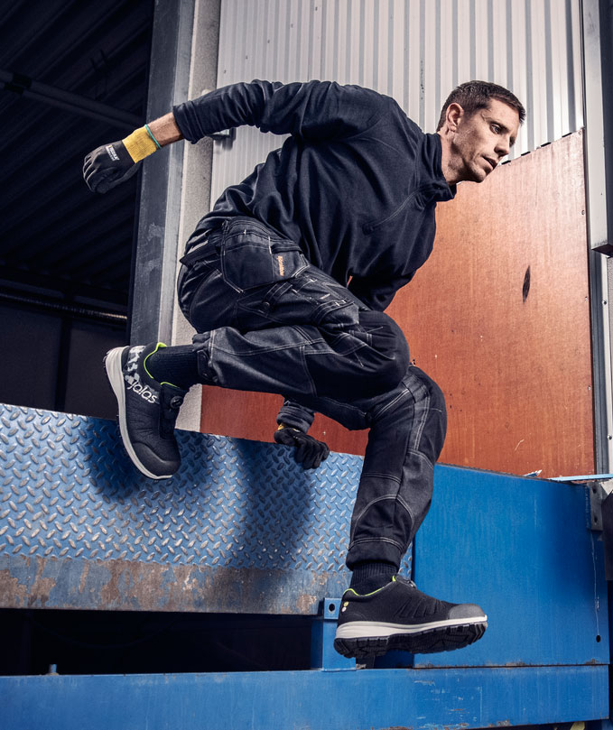 Jalas 7168 Zenit Evo safety shoes S3, Black, large image number 2