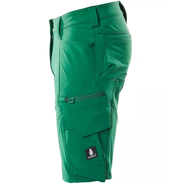 Mascot Accelerate pearl fit women's service shorts full stretch, Green, large image number 3