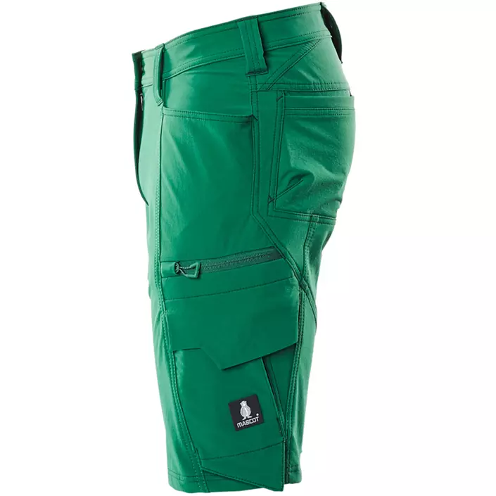 Mascot Accelerate pearl fit dame serviceshorts full stretch, Grønn, large image number 3