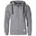 Cutter & Buck Twisp hoodie with full zipper, Grey melange, Grey melange, swatch
