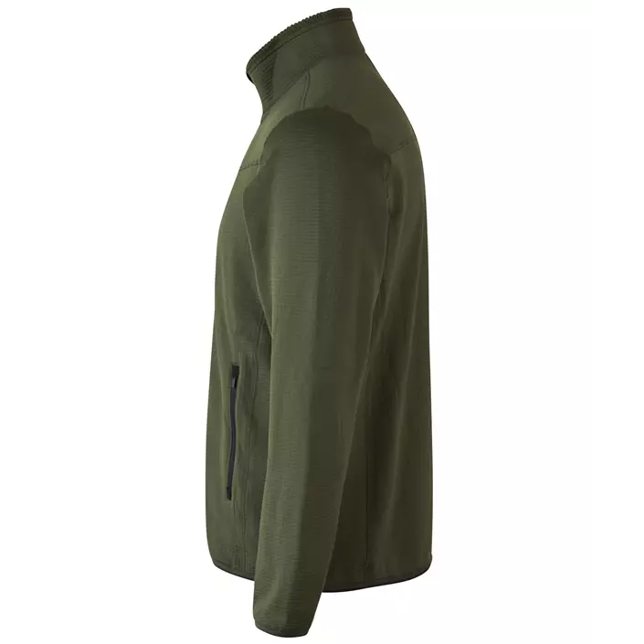 ID Stretch Komfort fleece sweater, Olive Green, large image number 2