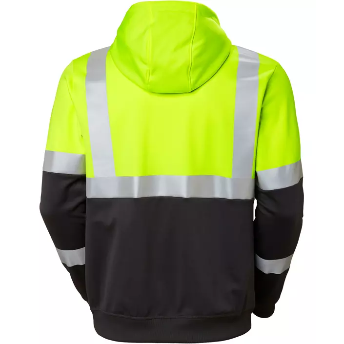Helly Hansen Addvis hoodie with zipper, Hi-vis yellow/Ebony, large image number 2