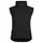 Matterhorn Garcia women's quilted vest, Black, Black, swatch