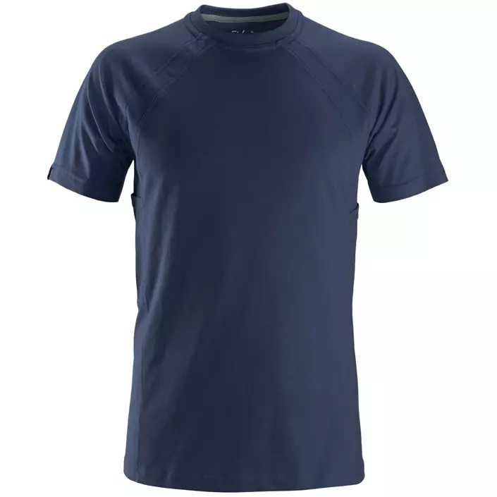 Snickers T-shirt m. MultiPockets™, Marinblå, large image number 0