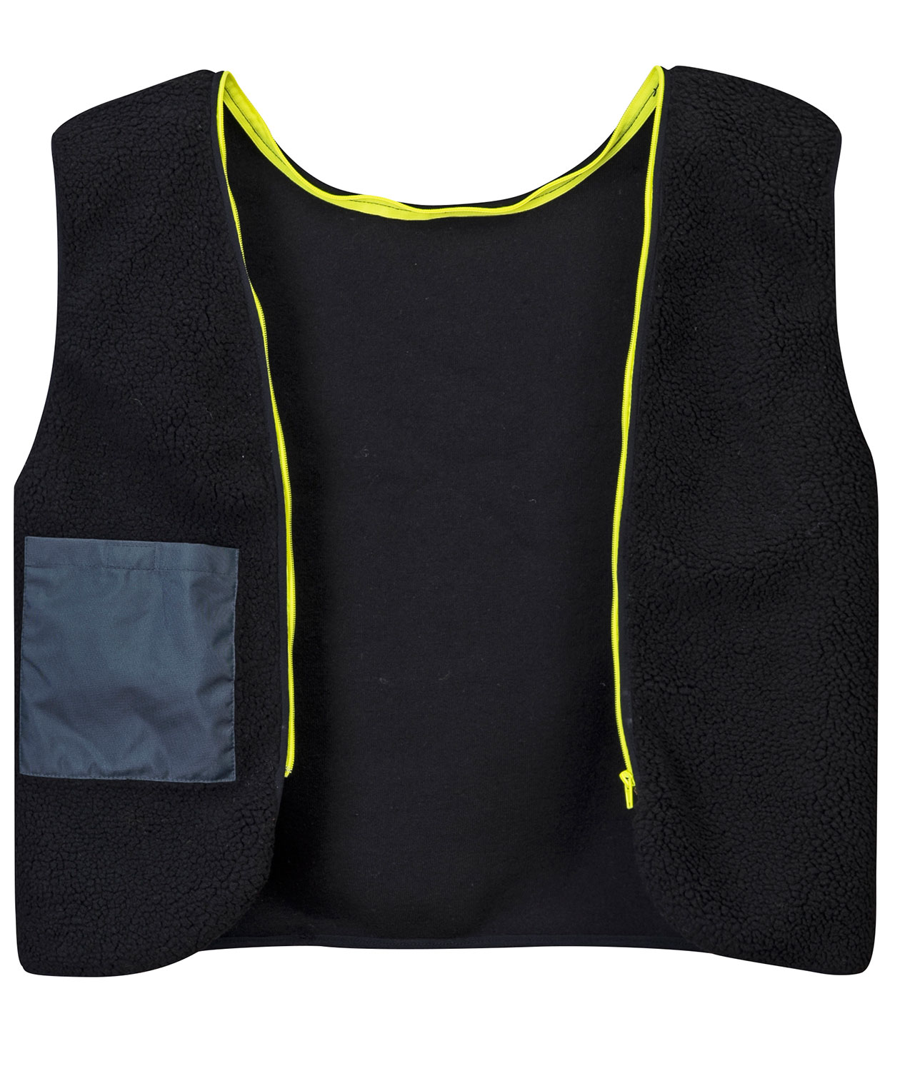 Portwest 3-i-1 pilotjacka med avtagbara &auml;rmar, Varsel yellow/marinbl&aring;, large image number 4