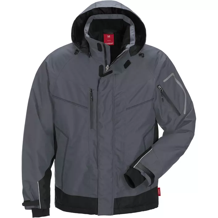 Kansas Airtech® winter jacket 4410​, Grey/Black, large image number 0