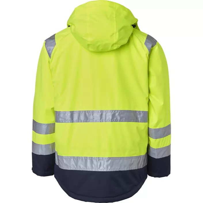 Top Swede winter jacket 122, Hi-Vis Yellow/Navy, large image number 1