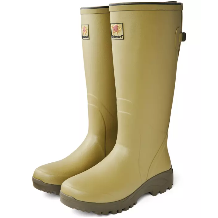 Gateway1 Field Master Lady 17" 3mm rubber boots, Cedar Olive, large image number 1