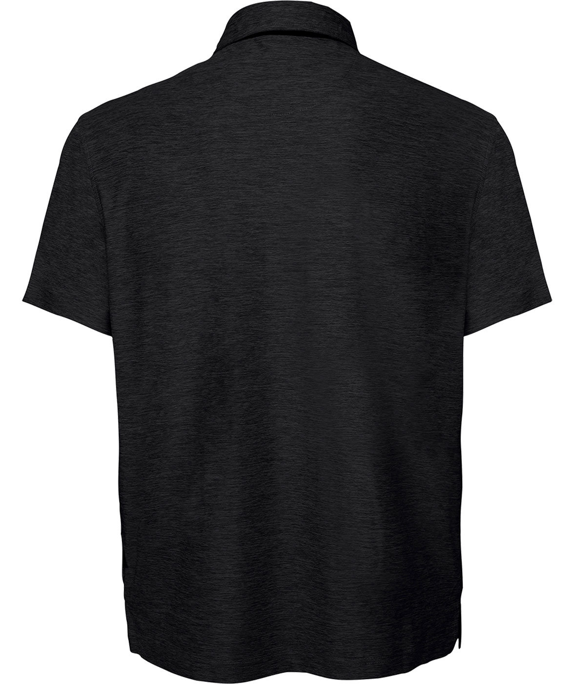 Pitch Stone polo T-shirt, Black melange, large image number 2