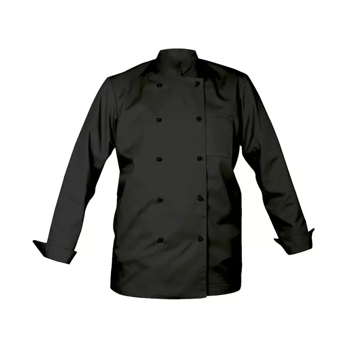 Toni Lee Chef  chefs jacket, Black, large image number 0