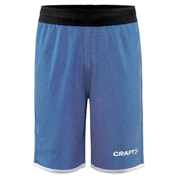 Craft Progress vändbar shorts till barn, Club cobolt/white