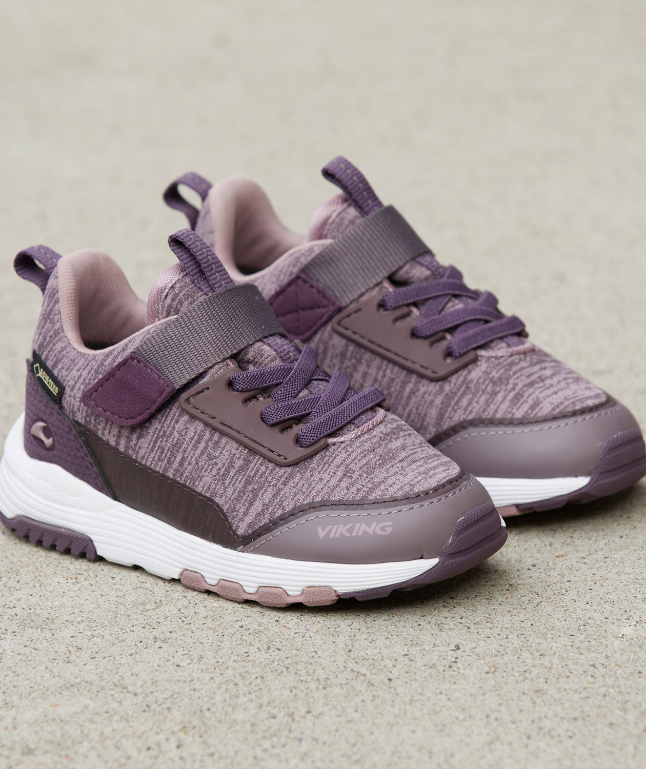 Viking Arendal GTX sneakers for kids, Purple, Purple, large image number 2