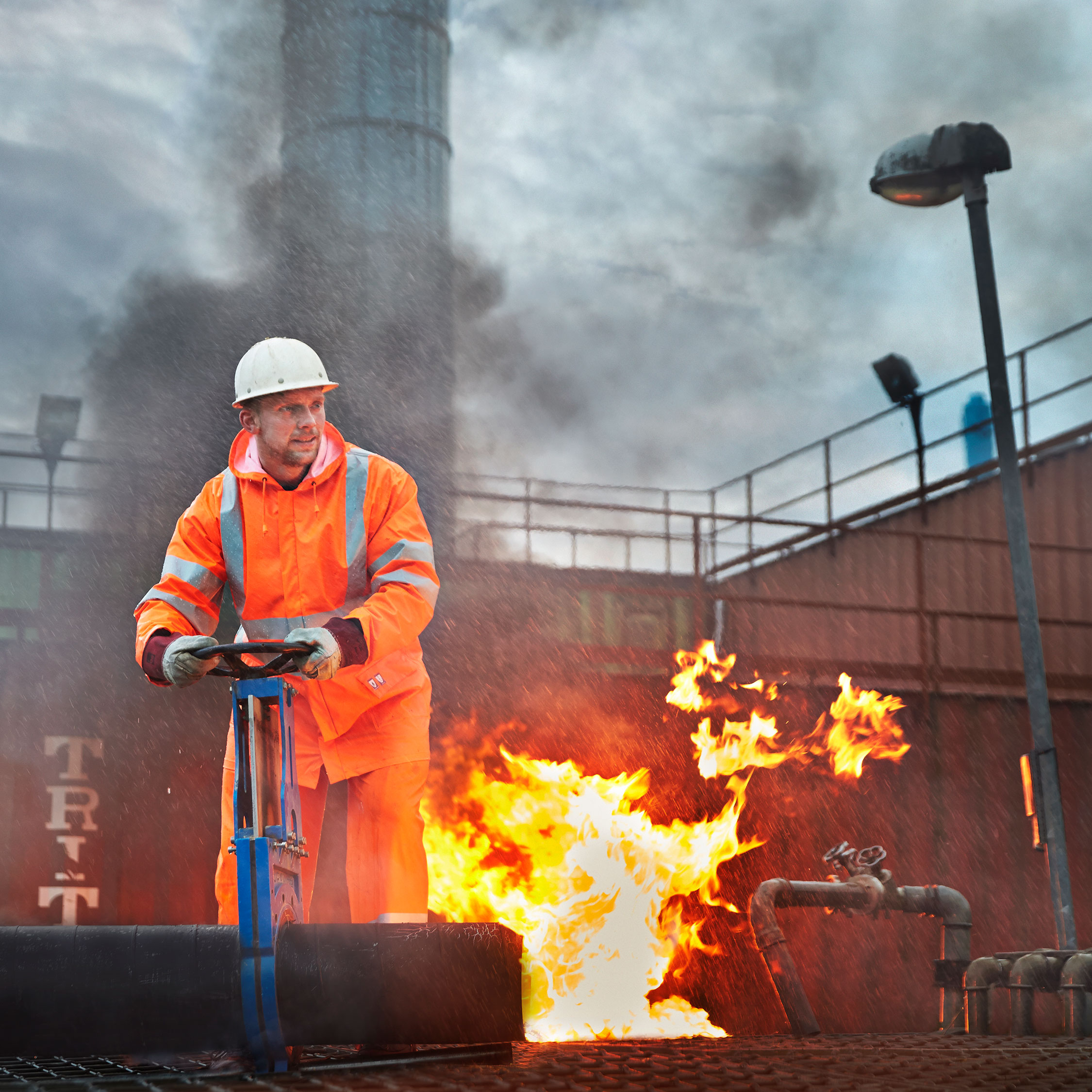 Lyngs&oslash;e Multinorm PU regnjakke